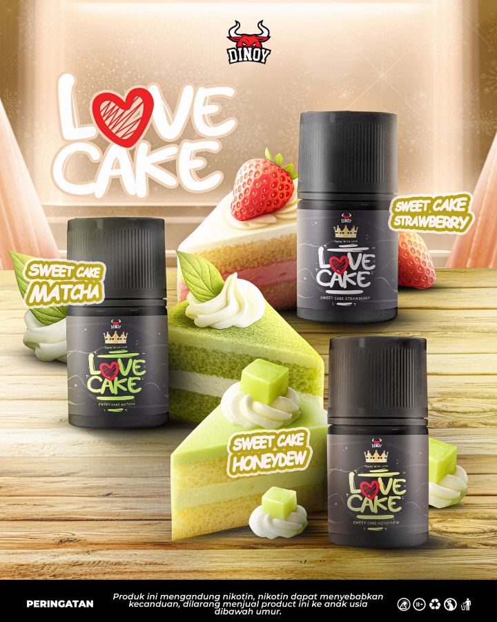 LOVE CAKE HONEYDEW CAKE 60ML