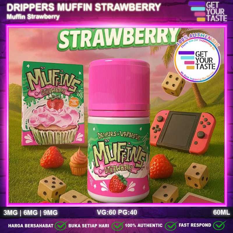 MUFFINS STRAWBERRY 60ML