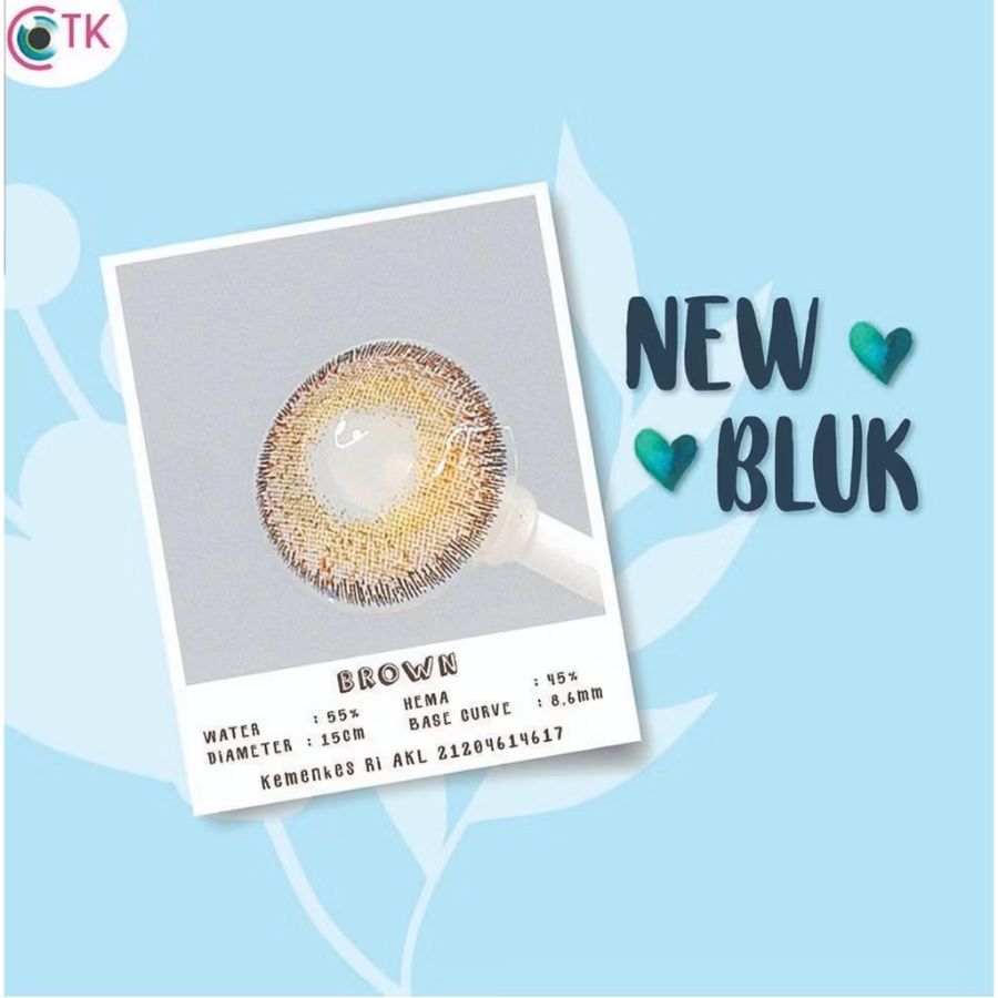 Newbluk Softlens Normal - Brown - 15mm