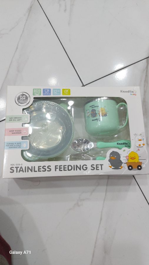 Kandila stainless feeding set