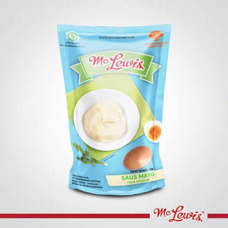 Mc lewis mayo biru original