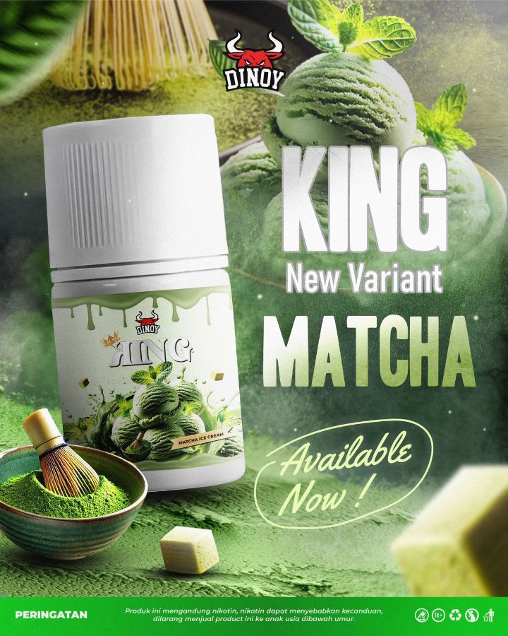 KING MATCHA ICE CREAM 60ML