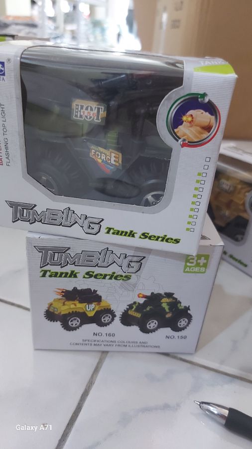 Tumbling tank