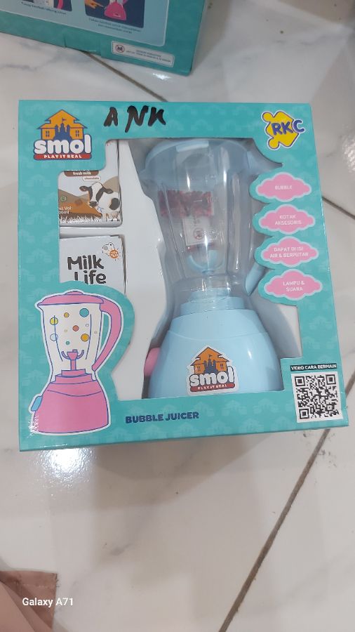 Bubble juicer