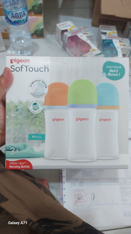 Botol pigeon paket beli 2 bonus 1 softouch  240ml