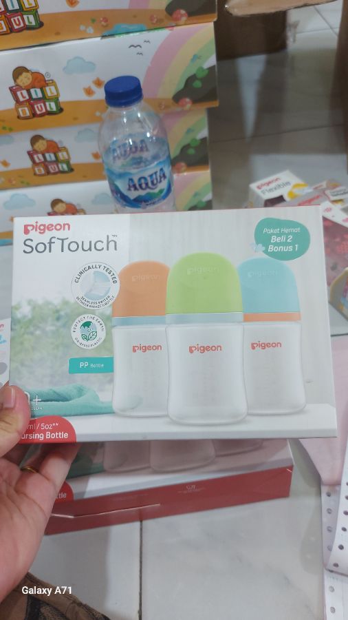 Botol pigeon 2 free 1 softouch 160ml