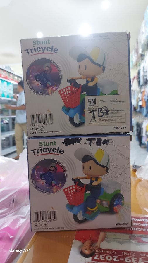 Stunt tricycle