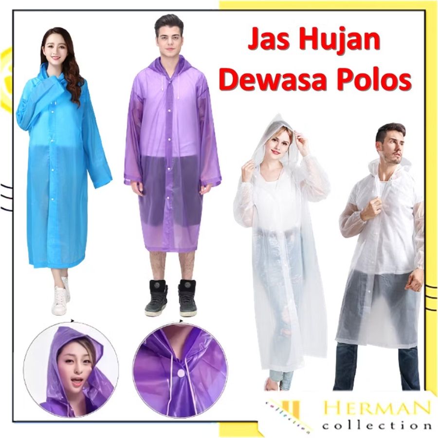 Eva Jas Hujan Langsungan - Dewasa - Mix - Polos 