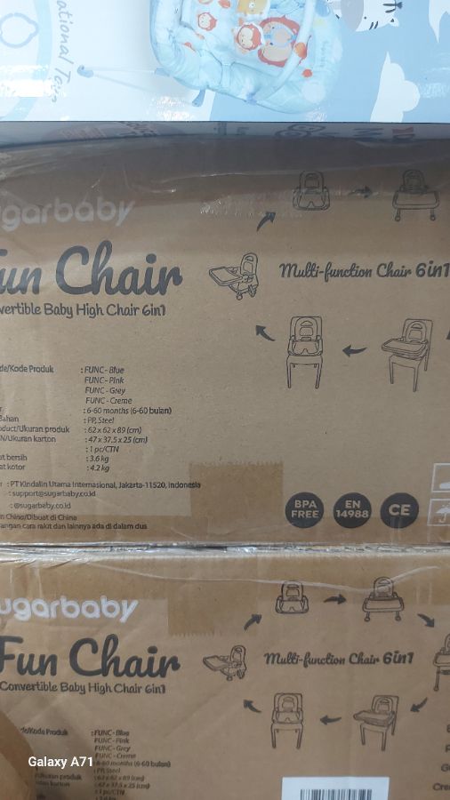 Sugar 6in1 fun chair