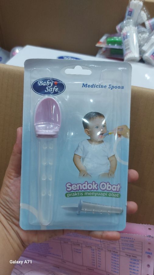 MF01 sendok obat baby safe