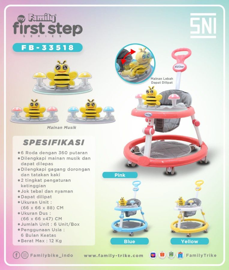 Baby walker family 33518