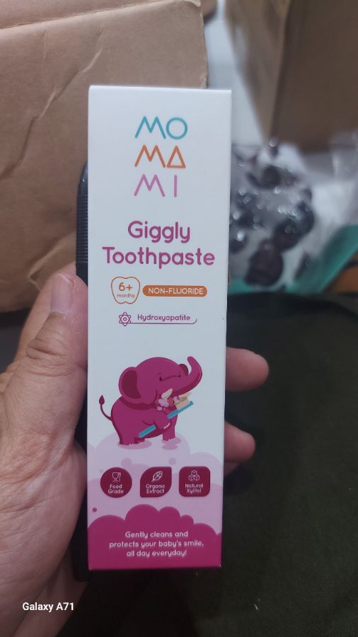Momami toothpaste grape