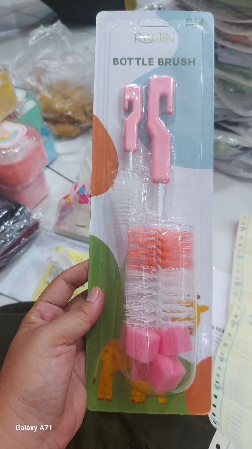 Sikat botol busa ryujin