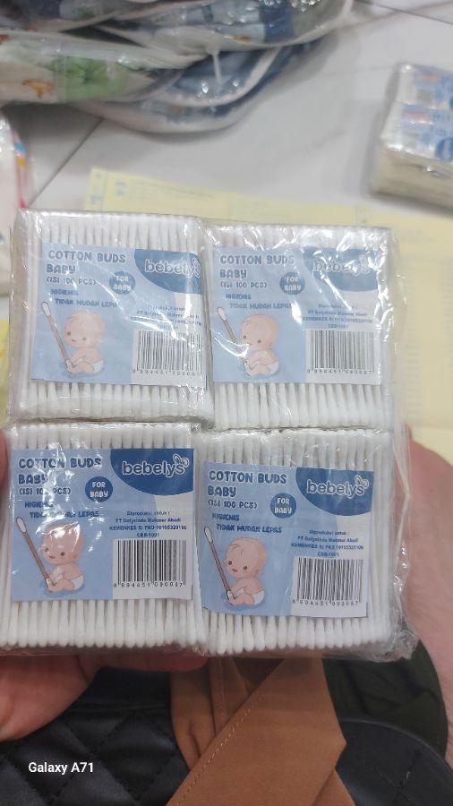 Cotton bud baby bebelys
