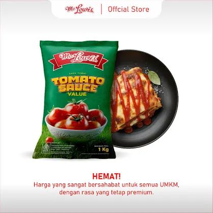 Mc lewis saus tomat 1kg