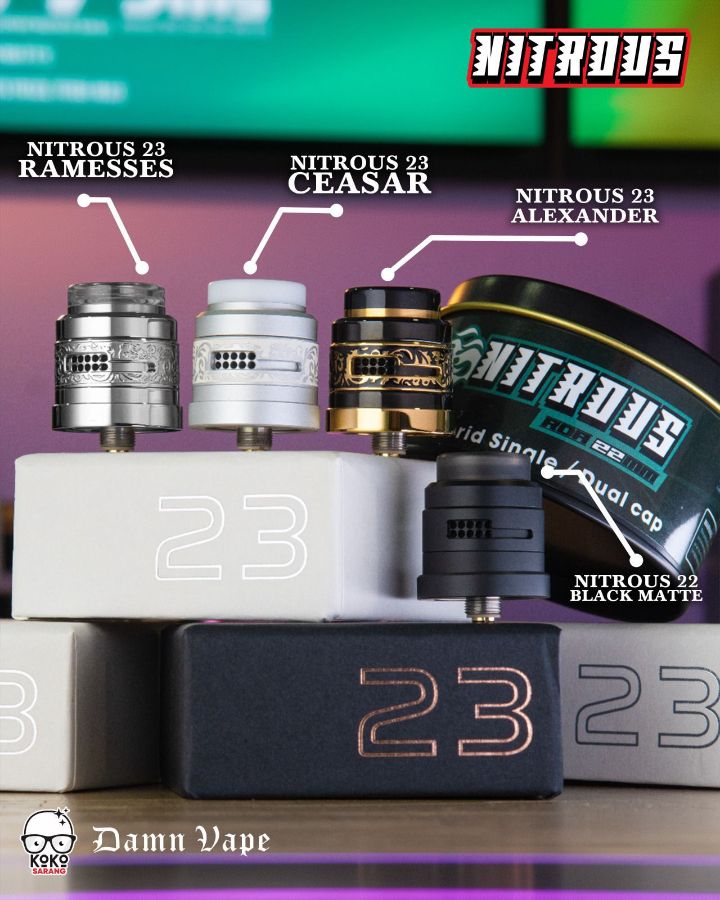 RDA NITROUS 23MM ROYAL EDITION 
