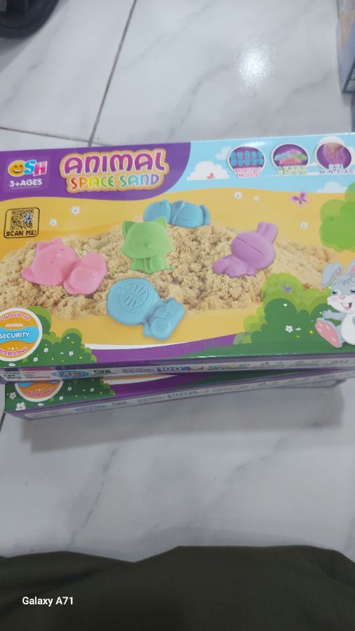 Animal space sand
