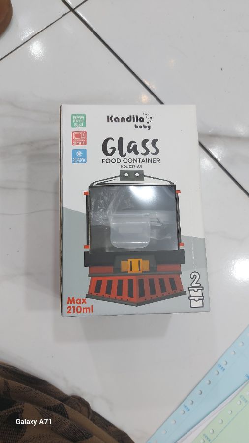 Kandila Glass food container 200ml