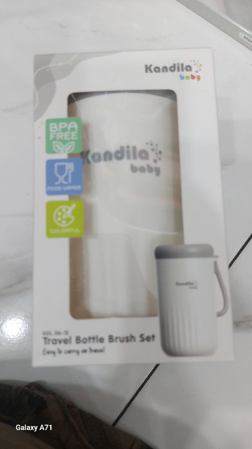 Kandila travel bottle brush set