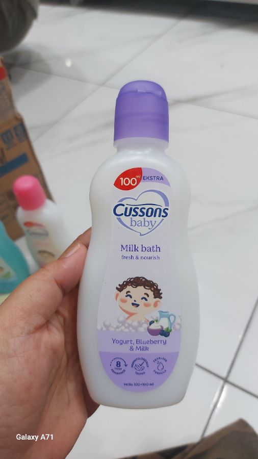Cusson baby milk bath fresh & nourish 100ml