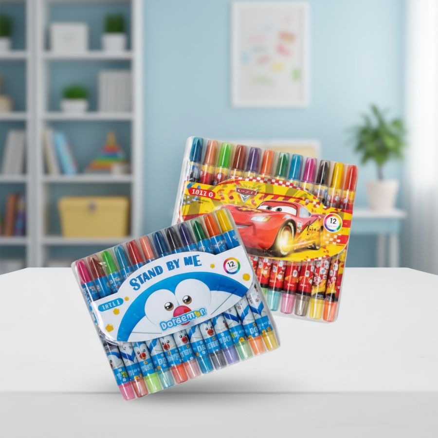 Crayon Putar Squeezy CP-SQ126 Pendek
