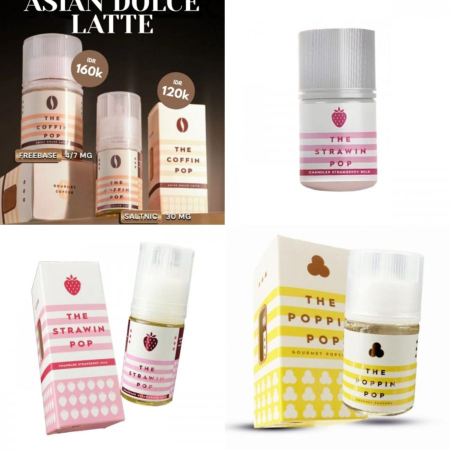STRAWIN POP SALT NIK 30ML