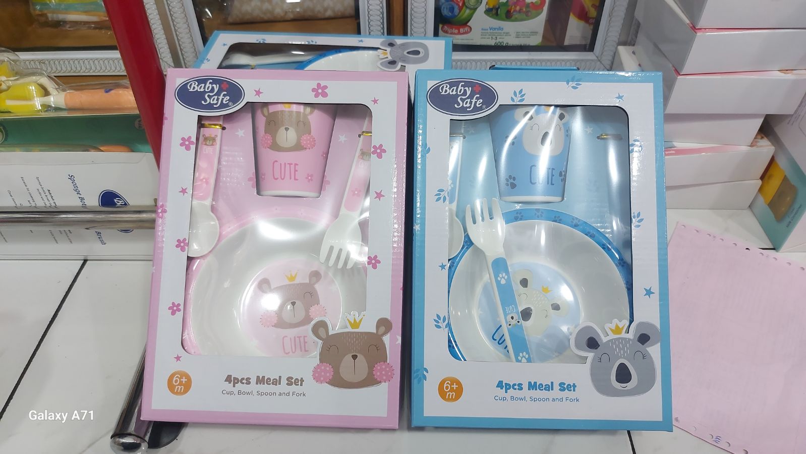 4pcs meal set FS64 baby safe