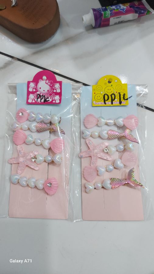 Jepit pasang pink sea