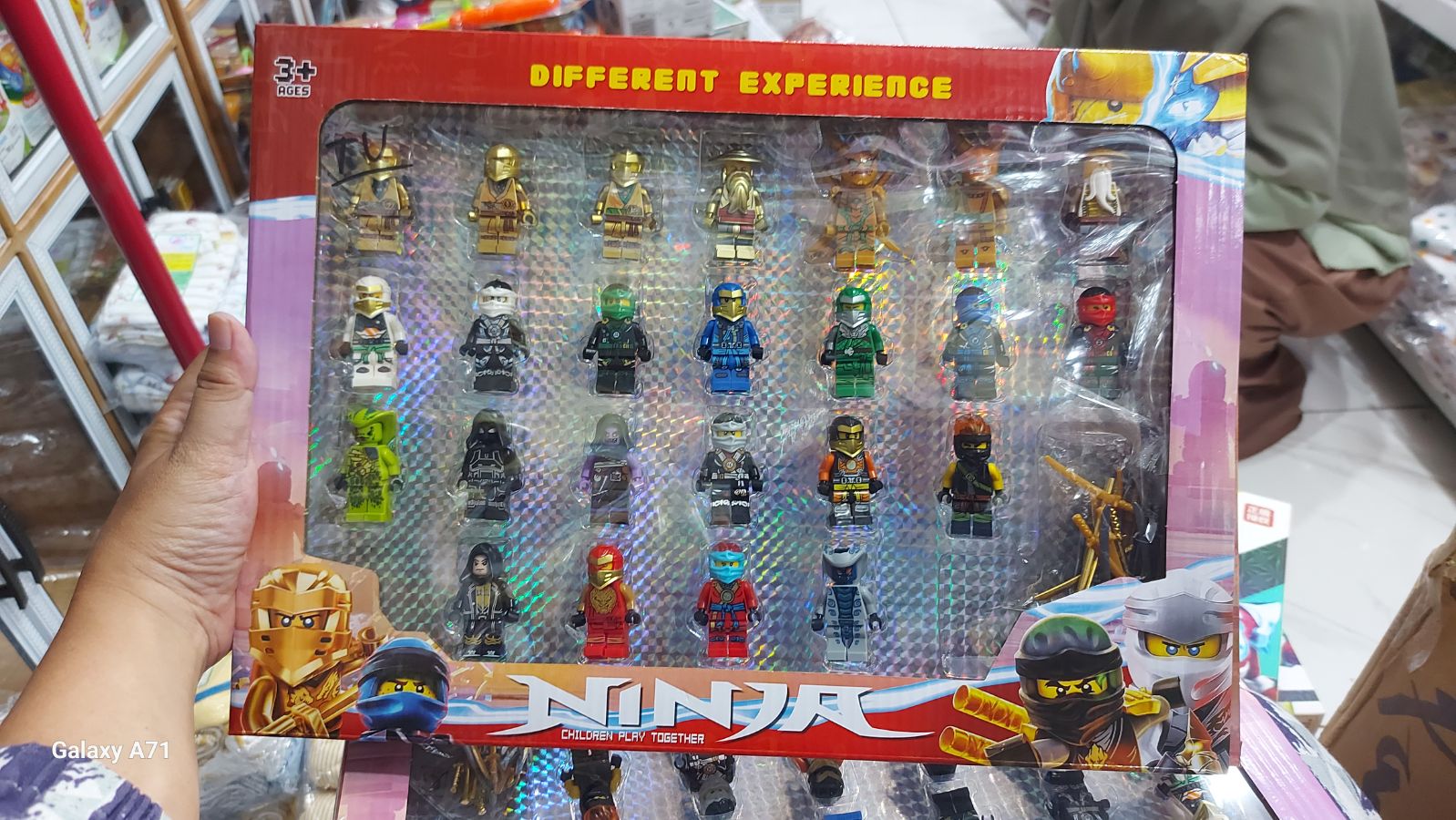 Different experience