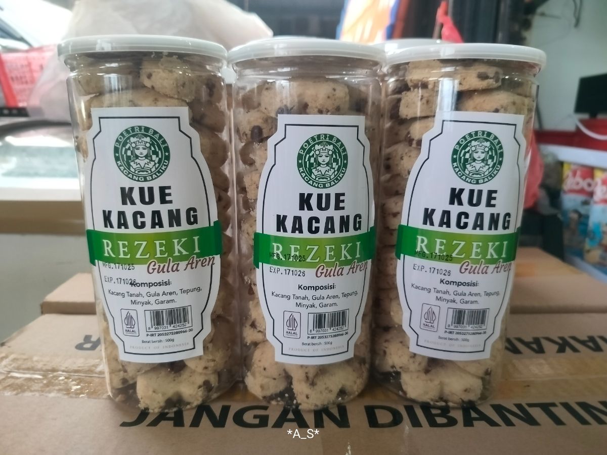 Kue kacang rezeki ori