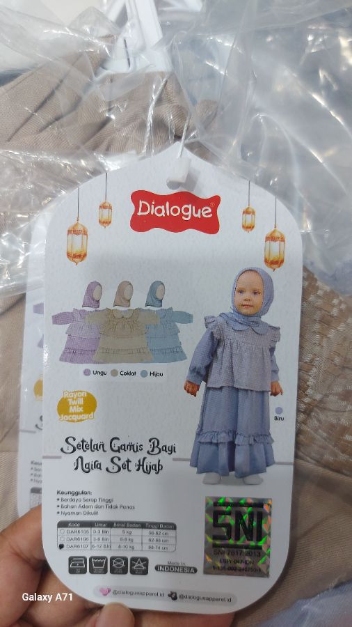 Gamis Naira 3-12m