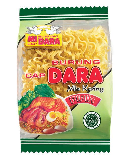 mie burung dara pipih