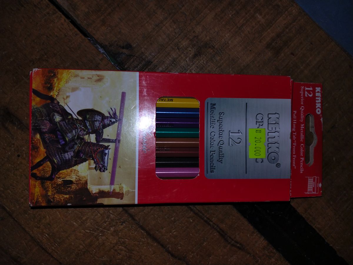 Pensil warna kenko 