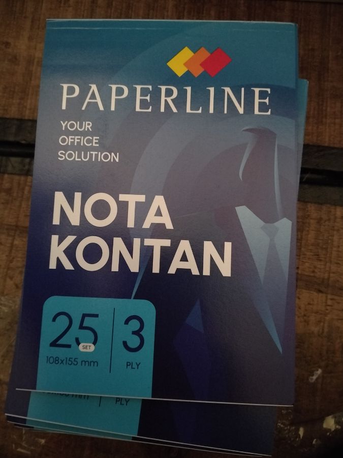 Nota kontan kecil 108x155 3 ply