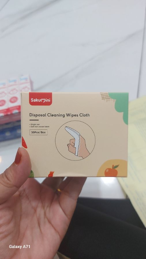 Sakumi cleaning wipes cloth 30pcs