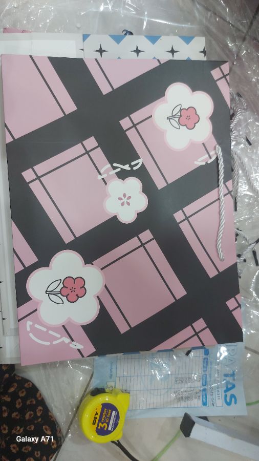 Paperbag bunga 25*33