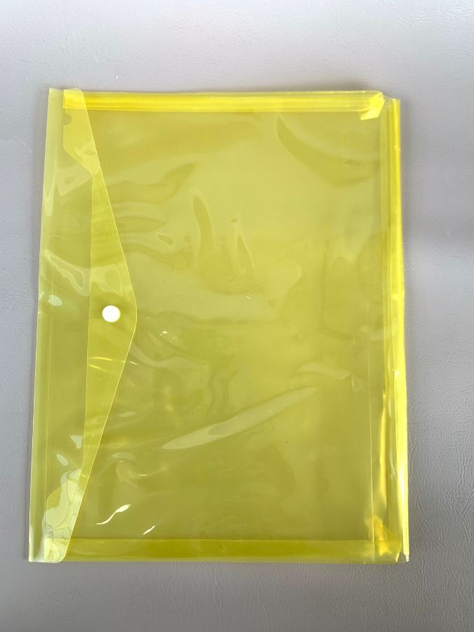 MAP PLASTIK CETEKAN WARNA KUNING