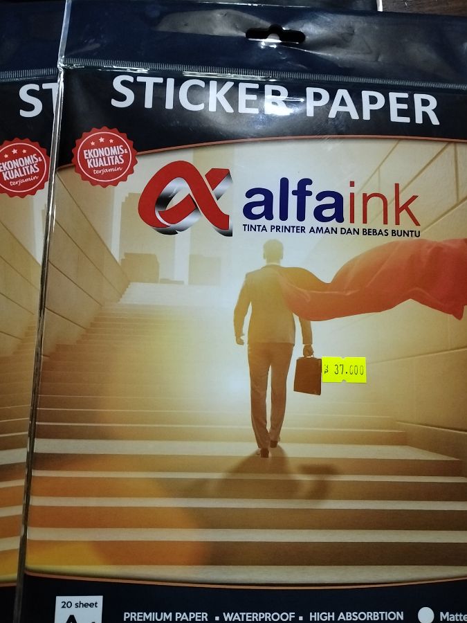 STICKER PAPER alfaink