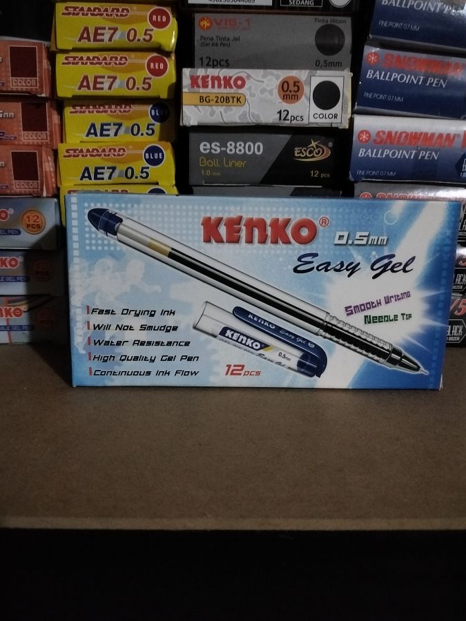 Pena kenko 0.5 warna biru
