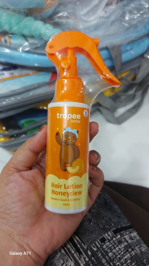 Tropee bebe hair lotion honeydew 100ml