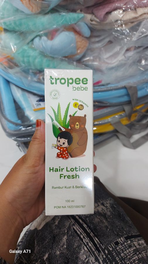 Tropee bebe hair lotion fresh 100ml