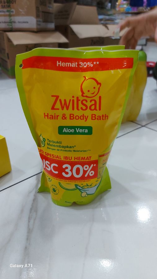Zwitsal HB reff 2*400ml