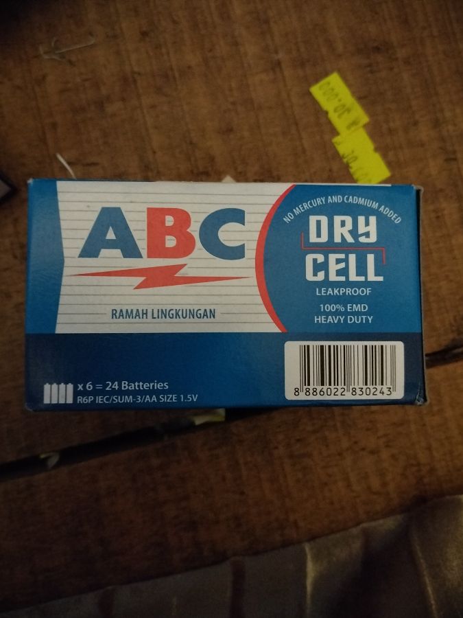 Baterai ABC AA