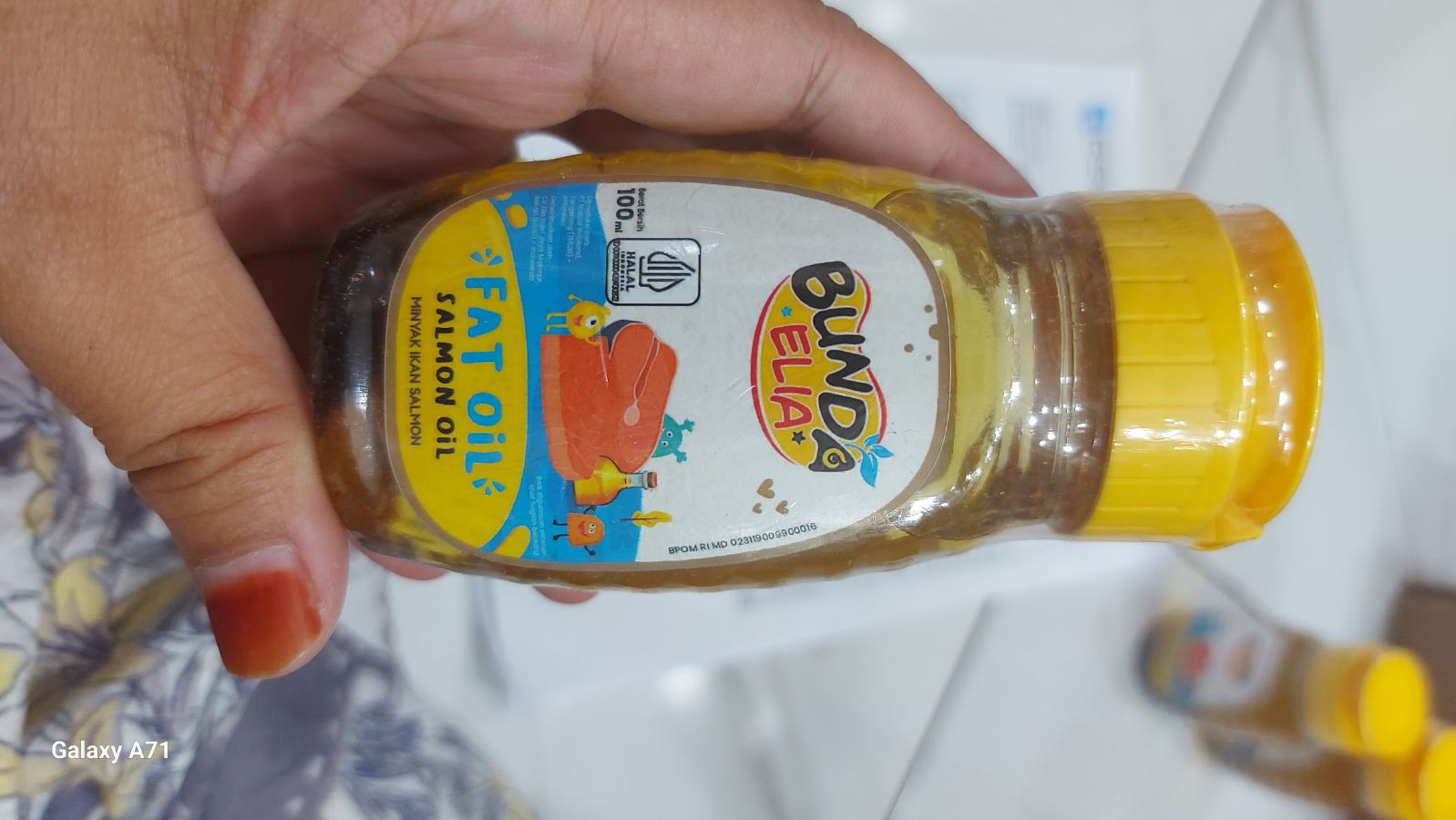 Bunda elia fat oil salmon 100ml