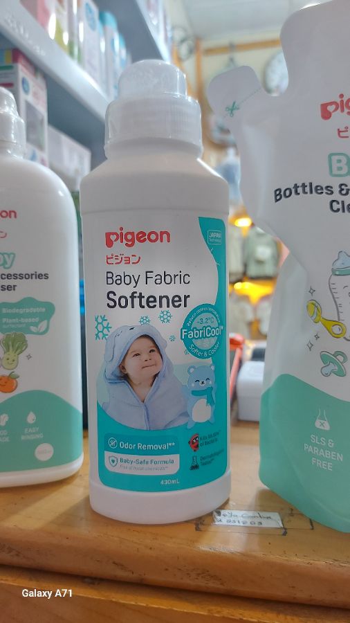 Pigeon baby fabric softener btl 430ml