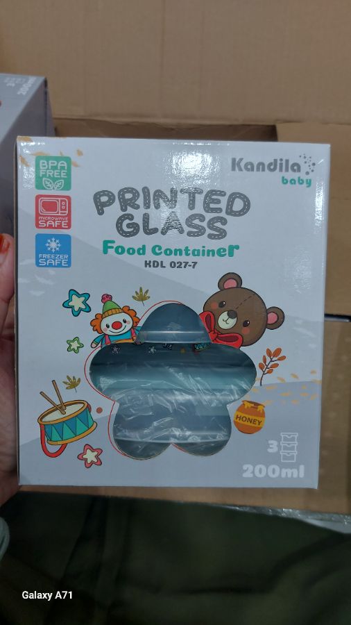 Kandila glass food container kdl027-7