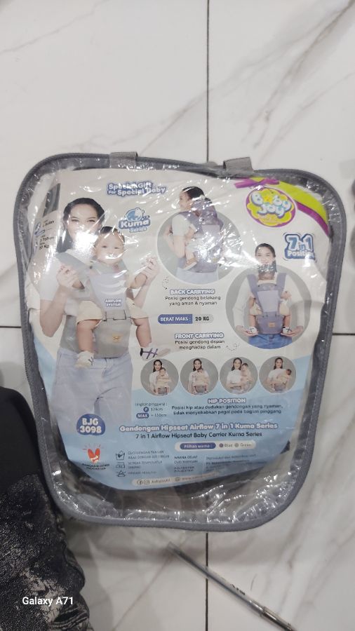 Hipseat 7in1 kuma baby joy
