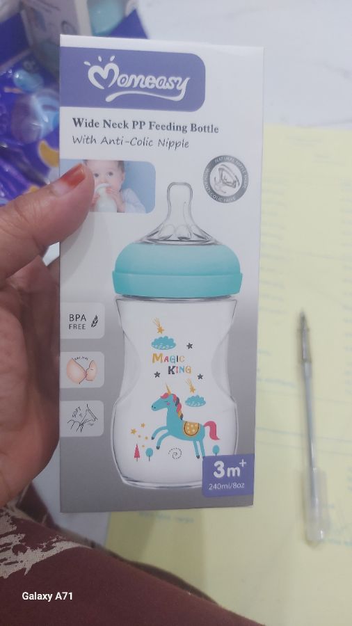 Momeasy botol wideneck 240ml