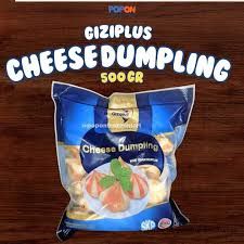 gizi plus cheese dumpling 500gr