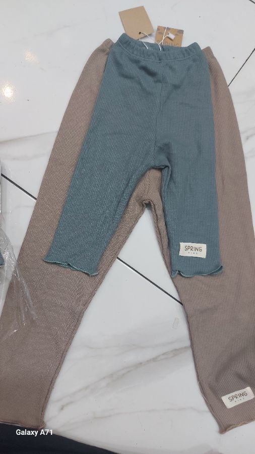 Spring leging waffle5-7y